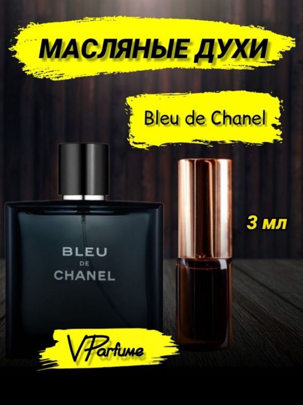 Long-lasting oil perfume Blue de Chanel (3 ml)